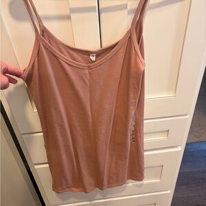 BKE Dusty Rose Sleeveless Camisole Tank Top